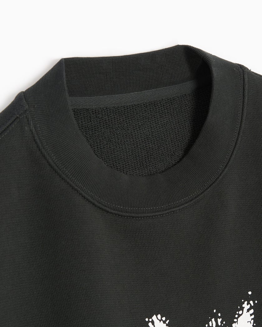 Heron Preston Museum Men's Sweatshirt Black Heron Preston Museum Men's Sweatshirt Black