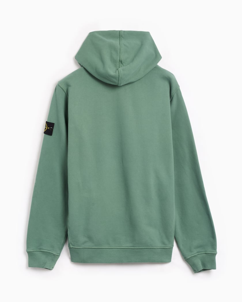 Stone Island Logo Men s Hoodie Green 811560820 V0055 FOOTDISTRICT