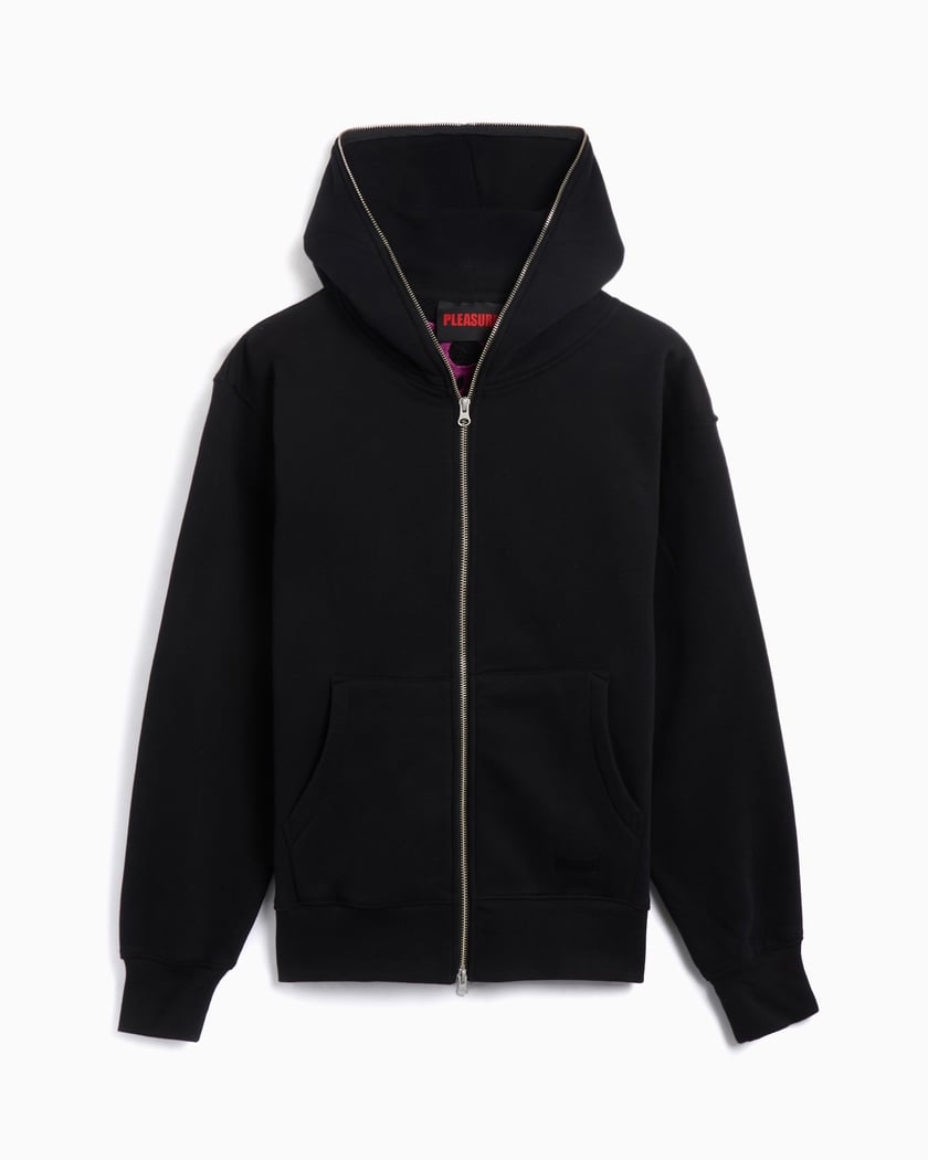 Pleasures Dragon Zip Men's Hoodie Black P24W032-BLACK Pleasures Dragon Zip Men's Hoodie Black P24W032-BLACK