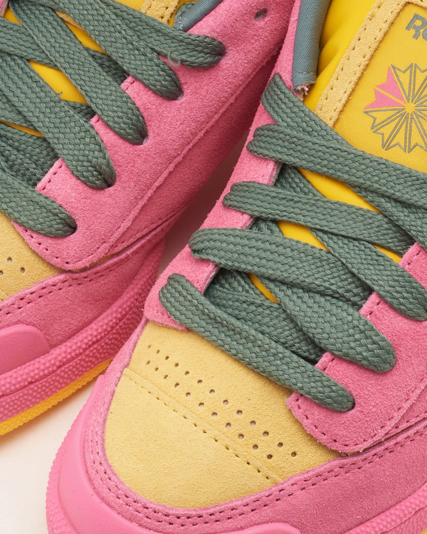 Reebok cor de rosa cheap