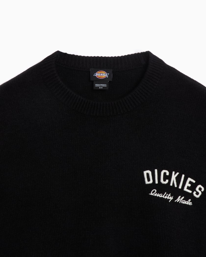 Dickies Uniform Workwear Men's Sweater Black DK0A4Z7BBLK1 Dickies Uniform Workwear Men's Sweater Black DK0A4Z7BBLK1