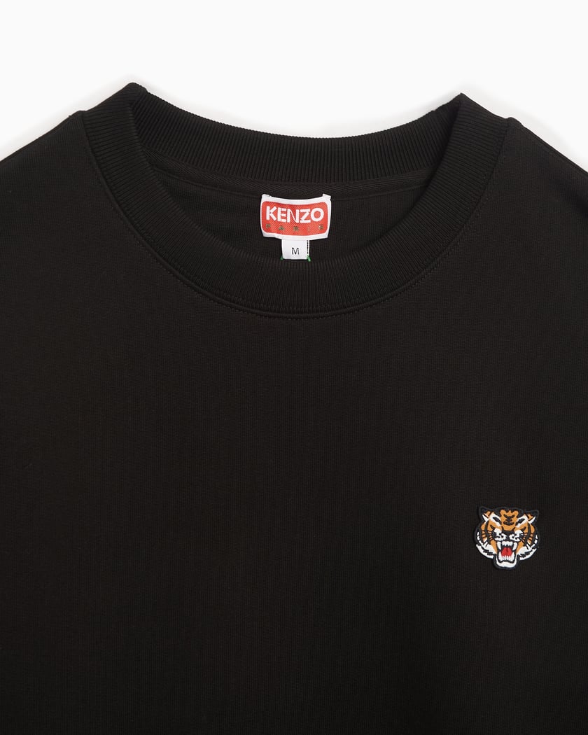 Kenzo Lucky Tiger Men s Sweatshirt Black FE55SW2084MF 99J FOOTDISTRICT