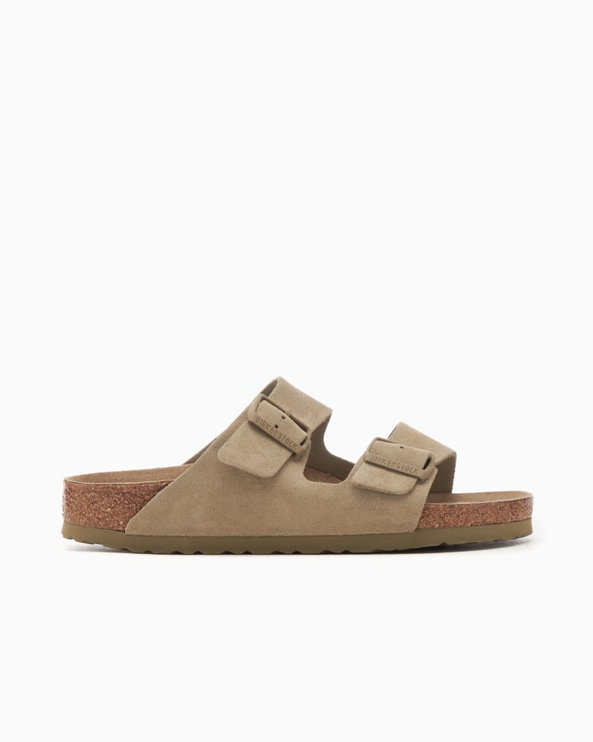 BIRKENSTOCK Women s Arizona Suede Leather Soft Footbed Narrow