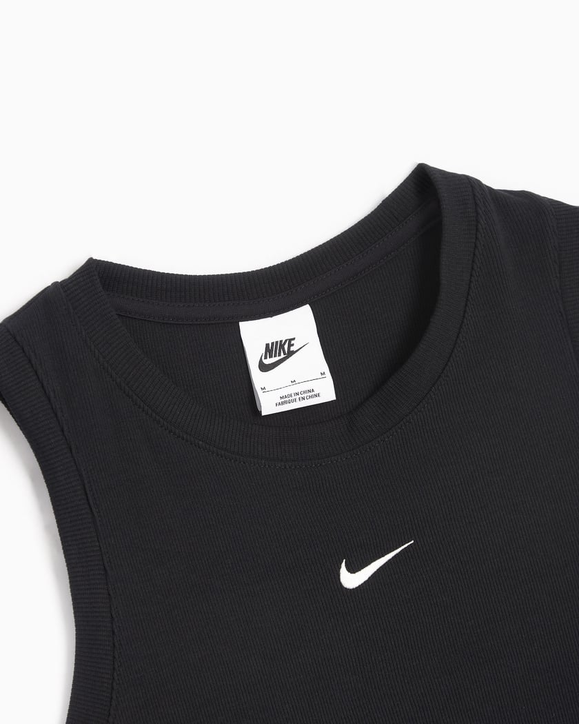 Nike Sportswear Essentials Women's Ribbed Tank Top Black FB8279-010