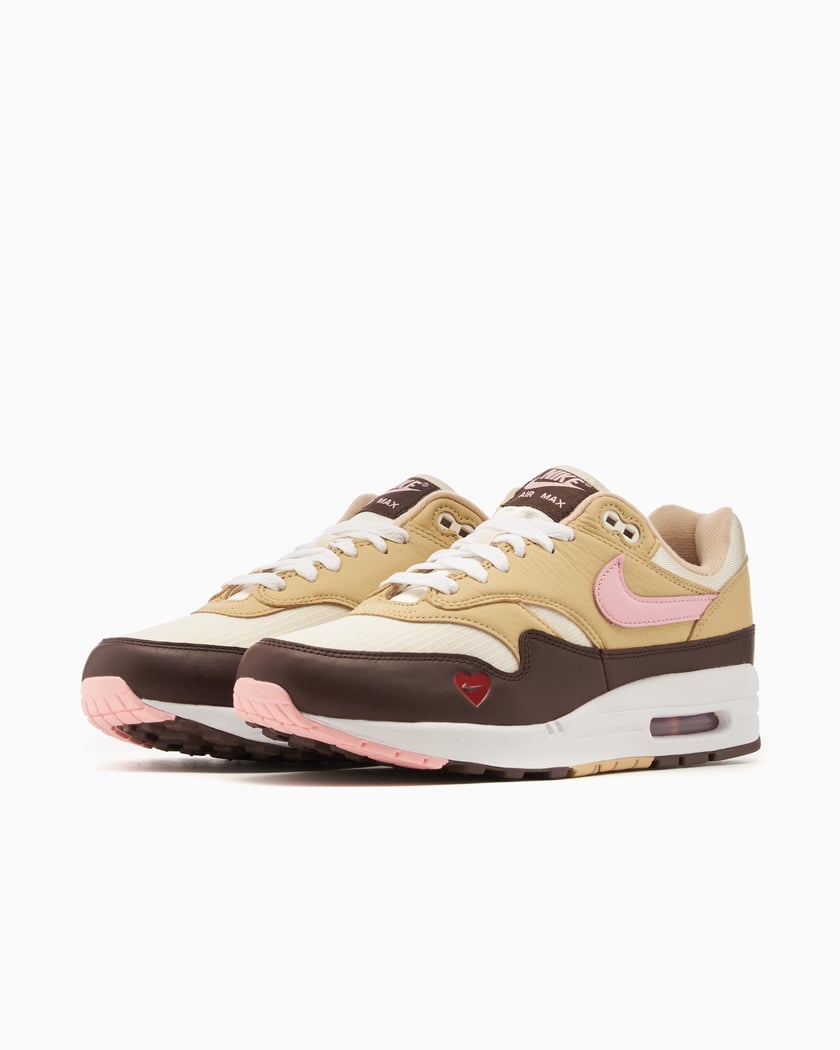 Nike Women s Air Max 1 Valentine s Day Beige FZ4346 200 FOOTDISTRICT