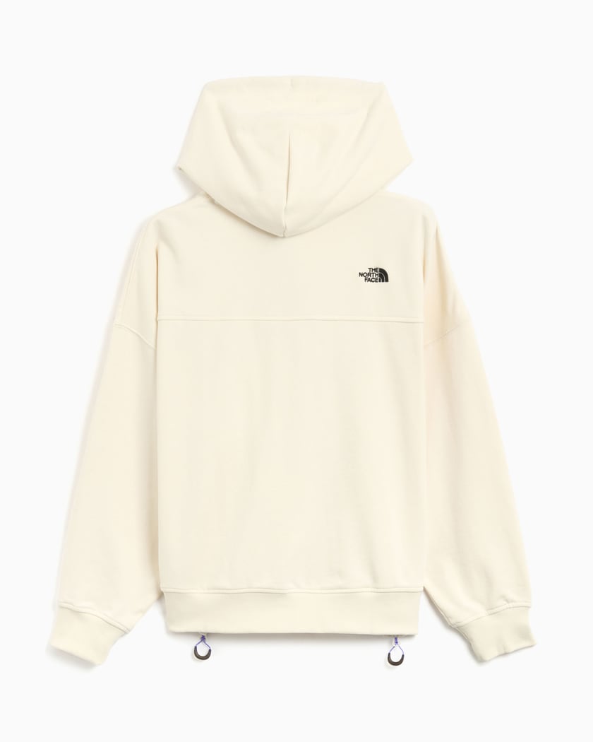 White knit hoodie sales