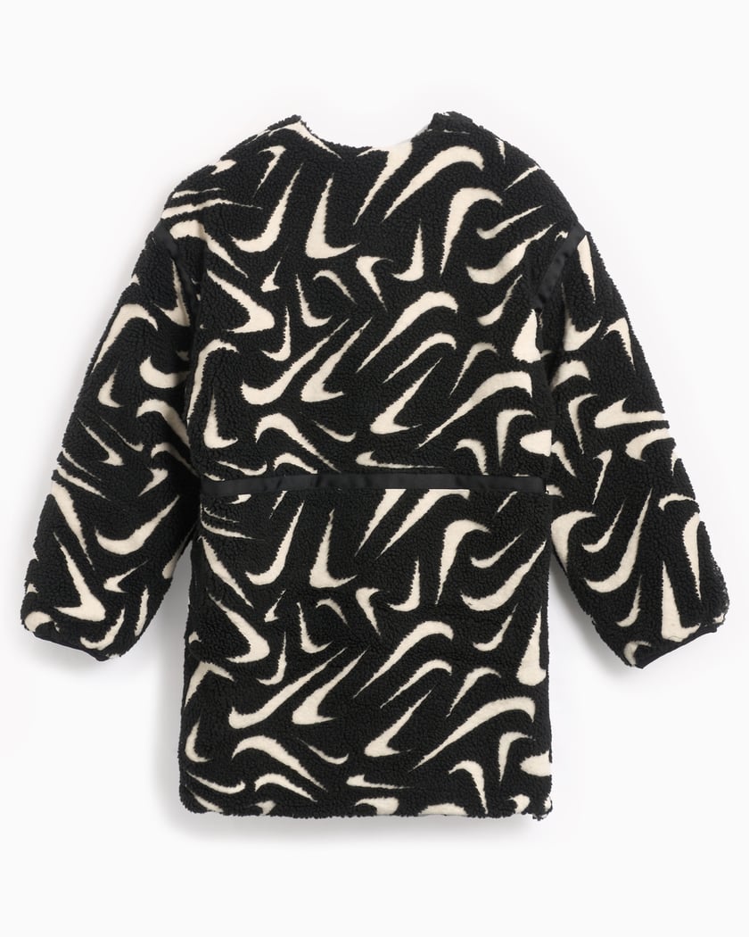 Nike Sportswear Women s Cozy Jacket Black FV8025 010 FOOTDISTRICT