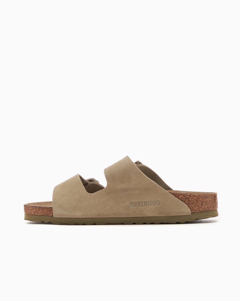 BIRKENSTOCK Women s Arizona Suede Leather Soft Footbed Narrow