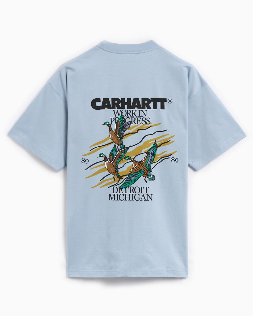 Carhartt WIP Ducks Unisex T-Shirt Blue I033662-0W9XX