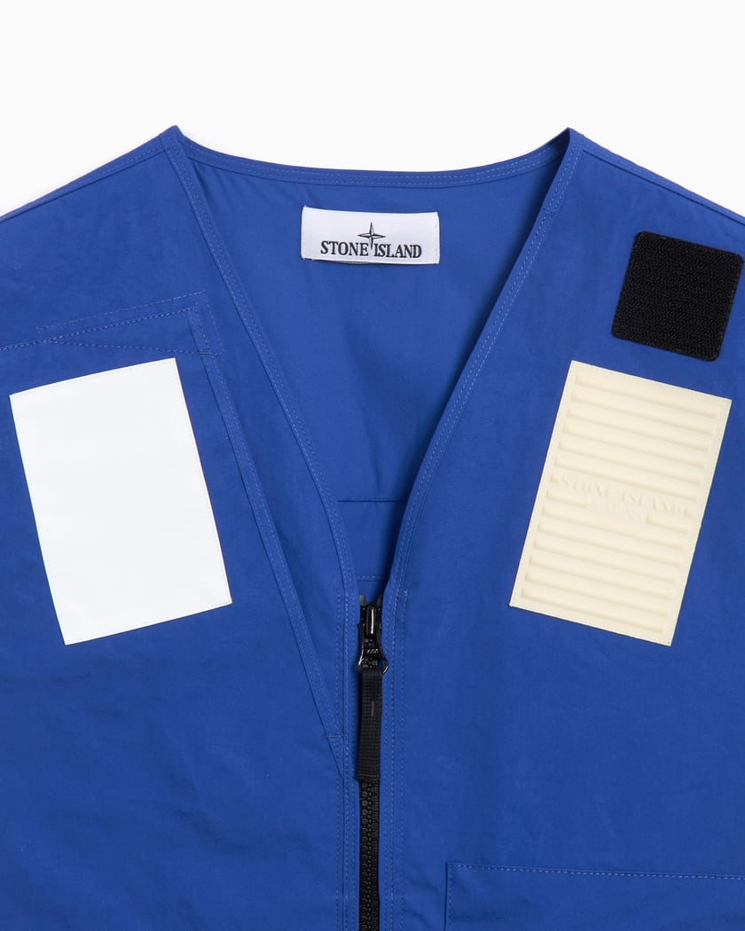 Jacket Stone Island Weste Blau Stone Island Marina Weste Blau Bei  MyBestBrands Shoppen