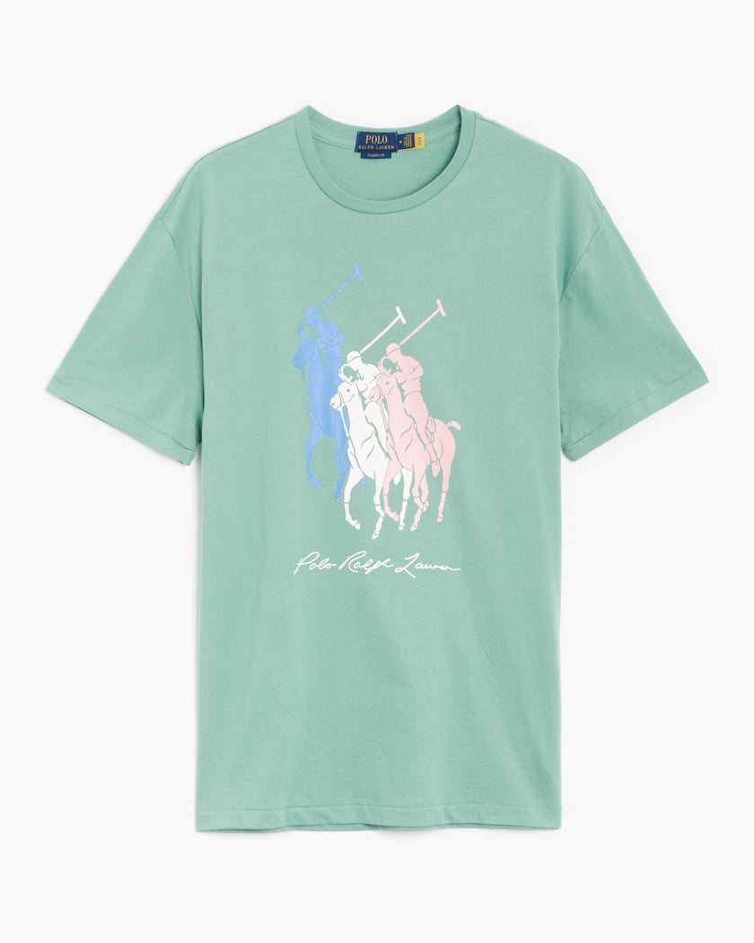 T shirt ralph lauren verde sales
