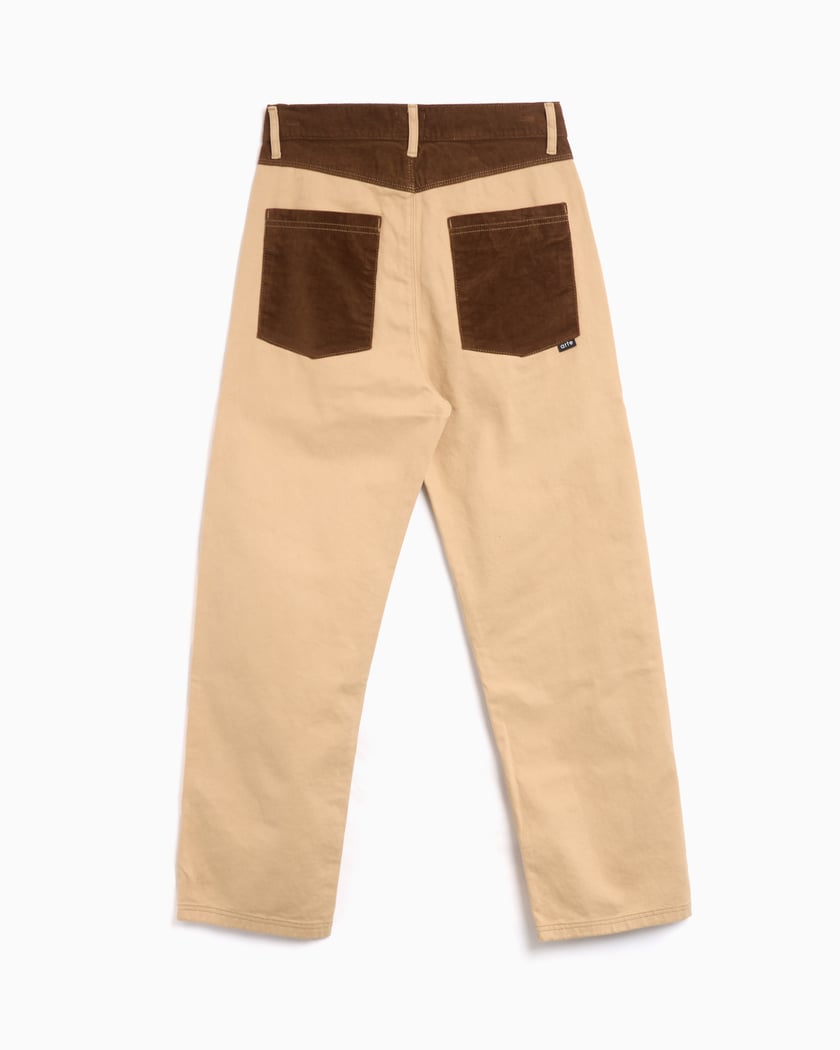 ファッション人気ブランドランキング Arte Antwerp Multi Fabric Men's Pants Beige AW24-076P-Cream パンツ