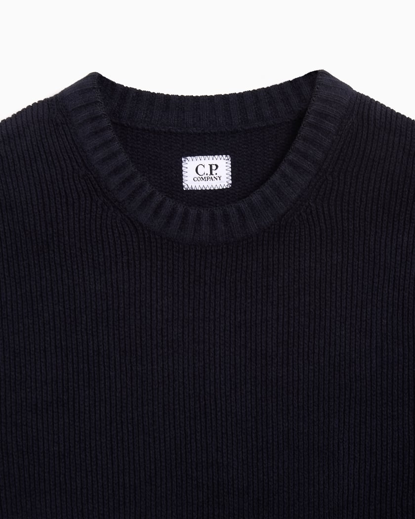 CP Company Men's Sweater Blue 19CMKN017A005558G-888