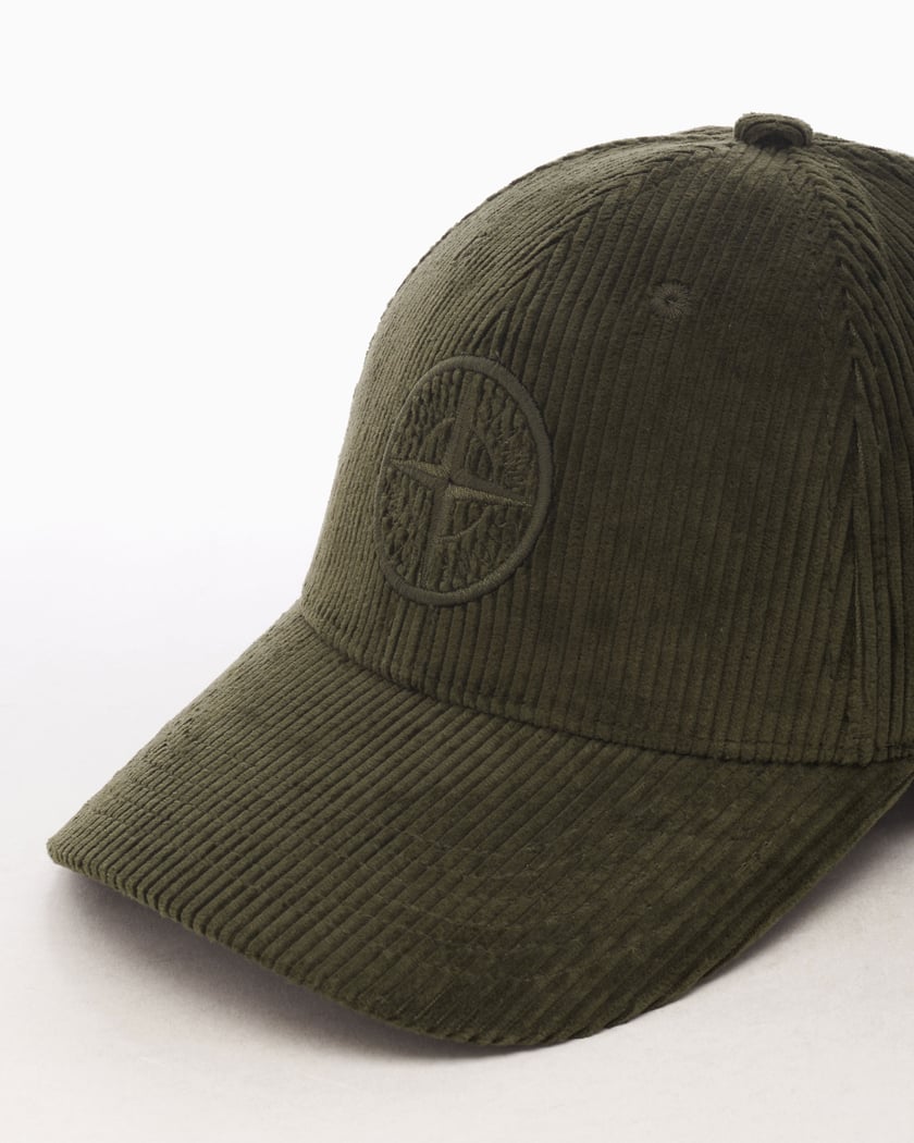 Stone Island Unisex Logo Cap Grün 811599662-V0059 | FOOTDISTRICT