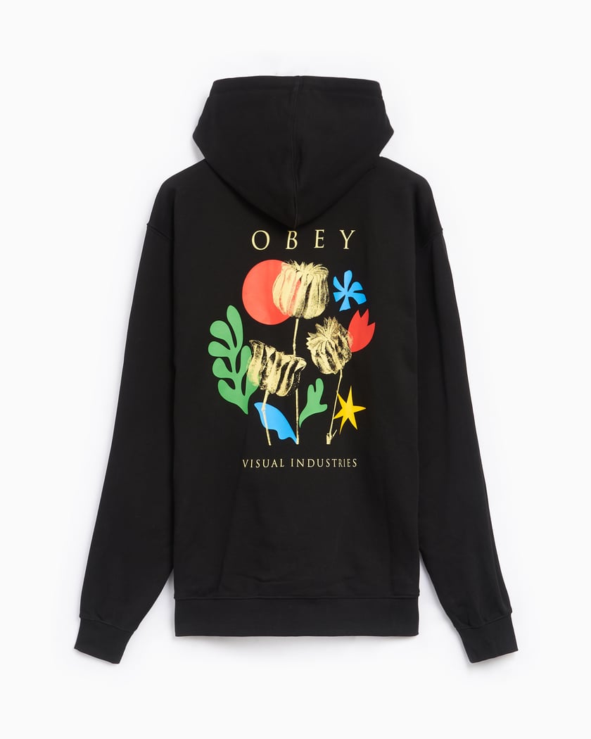 Obey floral hoodie hot sale