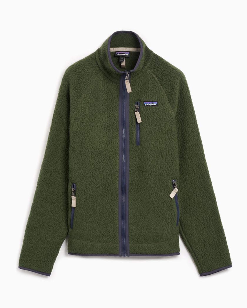 Patagonia Men s Retro Pile Jacket Green 22801 TPGN FOOTDISTRICT