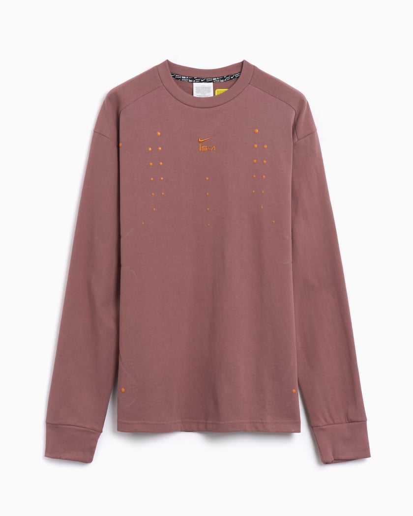 Nike ISPA Unisex Long Sleeve T-Shirt Brown HJ9086-208