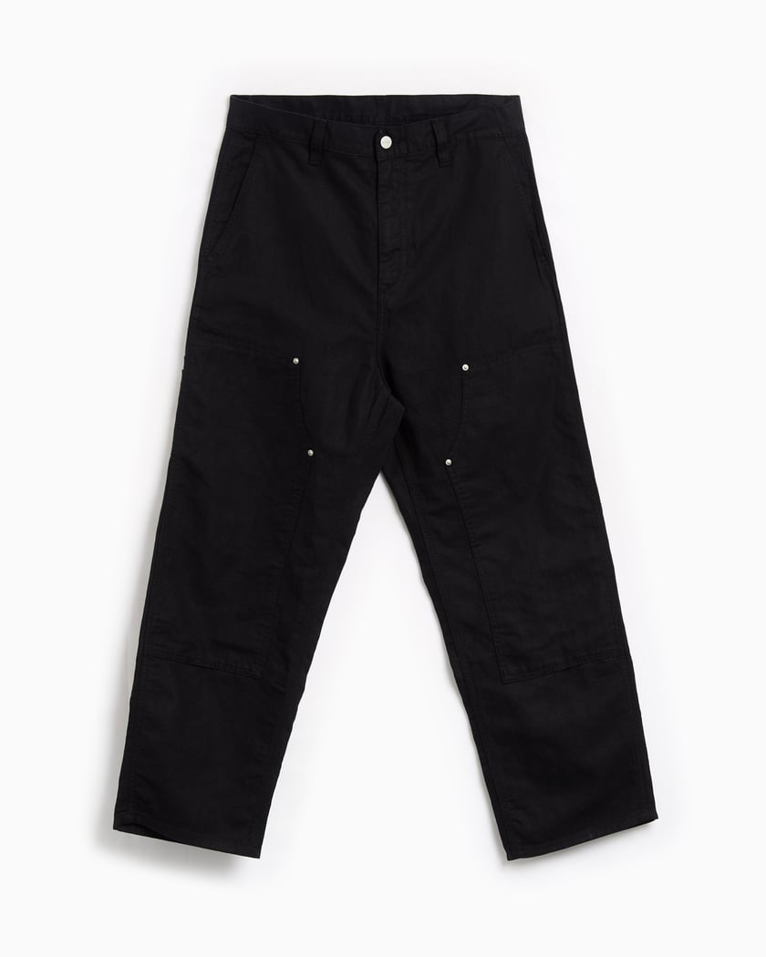 Carhartt WIP Walter Double Knee Unisex Pants Black I033580 8902 FOOTDISTRICT