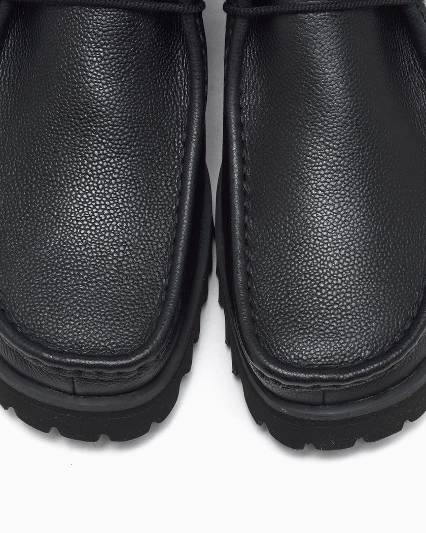 Clarks Walla Yukoner Scotch Grain Men's Shoes Black 26183313