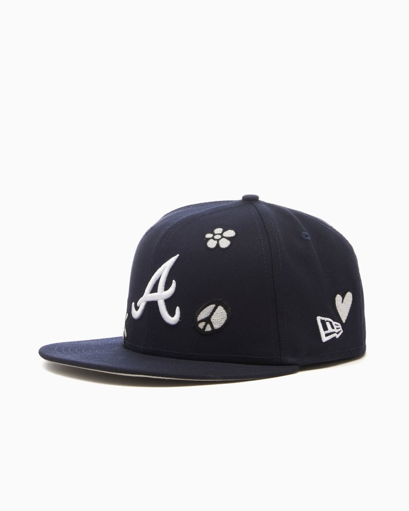 New Era Atlanta Braves Sunlight Pop 59FIFTY Unisex Cap Black