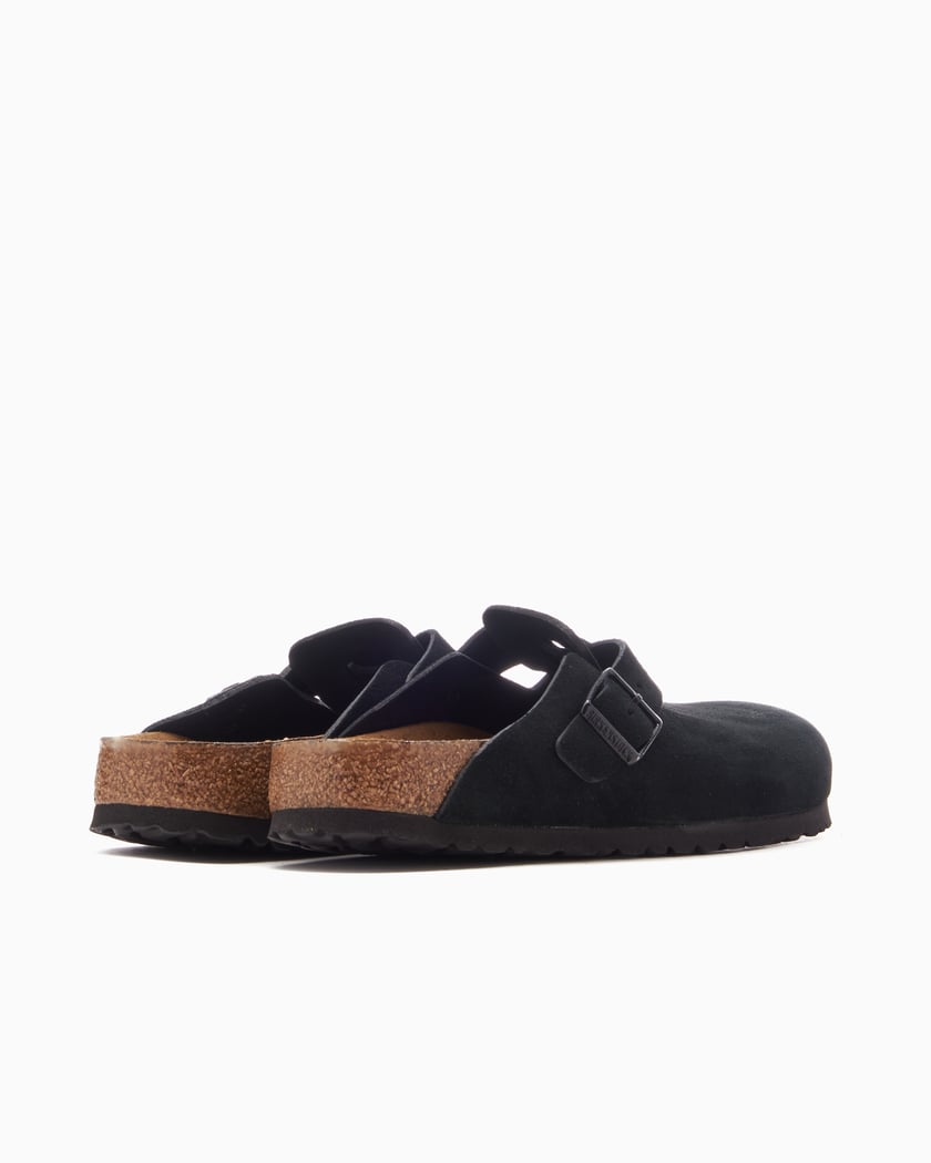 BIRKENSTOCK Women s Boston VL Soft Footbed Narrow Noir 660473 FOOTDISTRICT