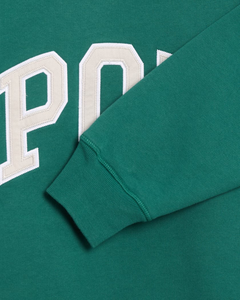 Pop Trading Company Arch Men's Sweatshirt Green POPAW24_01