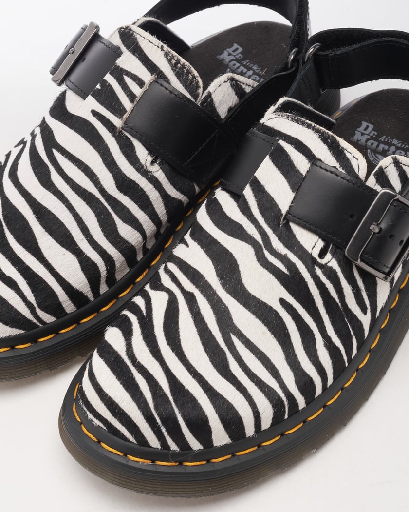 Dr. Martens Jorge II Mule Black, White 31567009 | FOOTDISTRICT