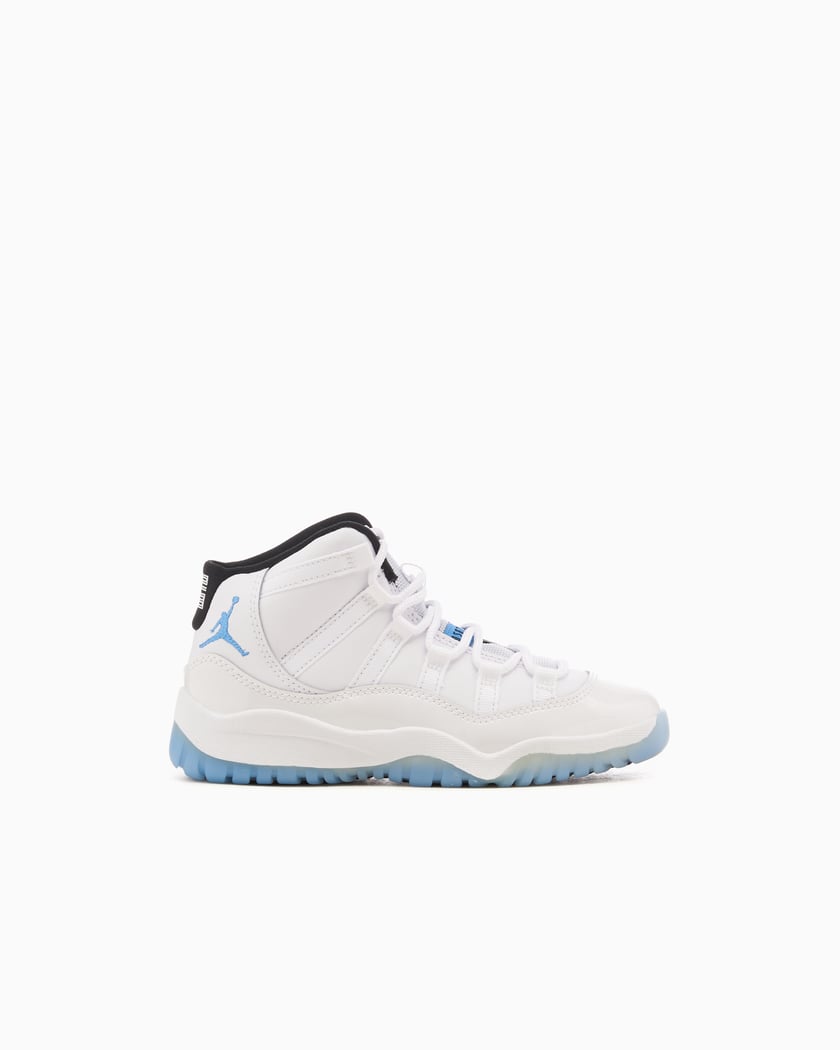Air Jordan 11 Retro Legend Blue PS White 378039 104 FOOTDISTRICT