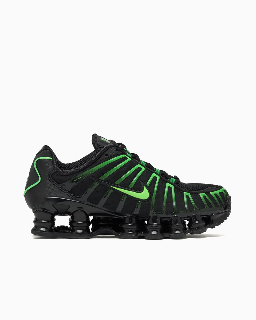 靴 NIKE Shox tl Black 28.5 Nike Shox TL Black Metallic Silver Men's Sneakers | eBay
