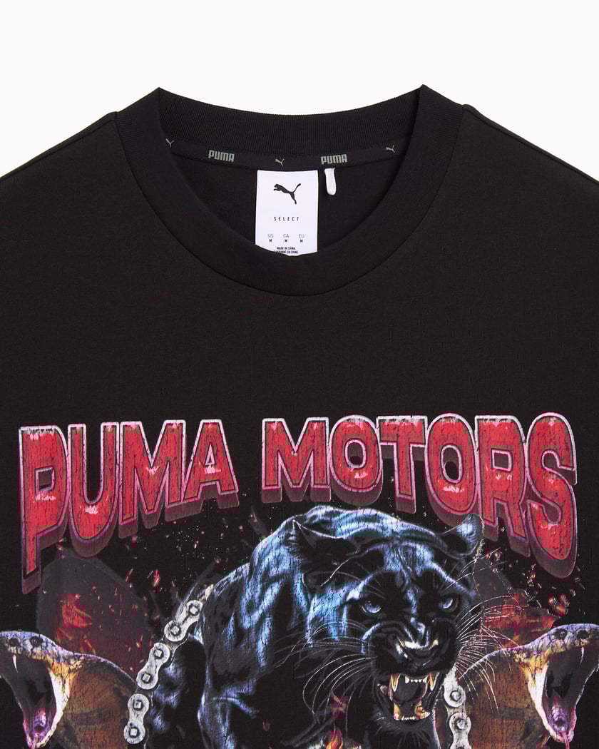 A$AP ROCKY x PUMA MOTO 長袖Tシャツ M A$AP ROCKY x PUMA Moto Armor Long Sleeve Tee Unisex | | PUMA