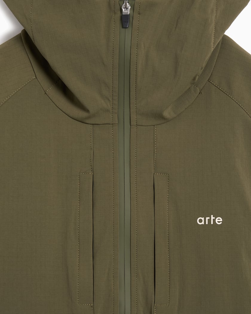 Arte Antwerp Technical Polar Detachable Relaxed Men's Rain Jacket