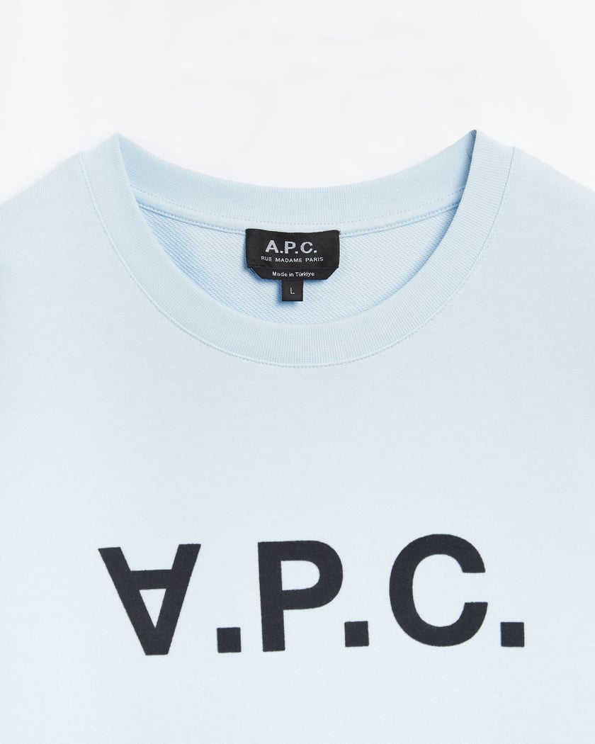 A.P.C. Vpc Men s Sweatshirt Blue COFAX H27378 IAB Buy Online at