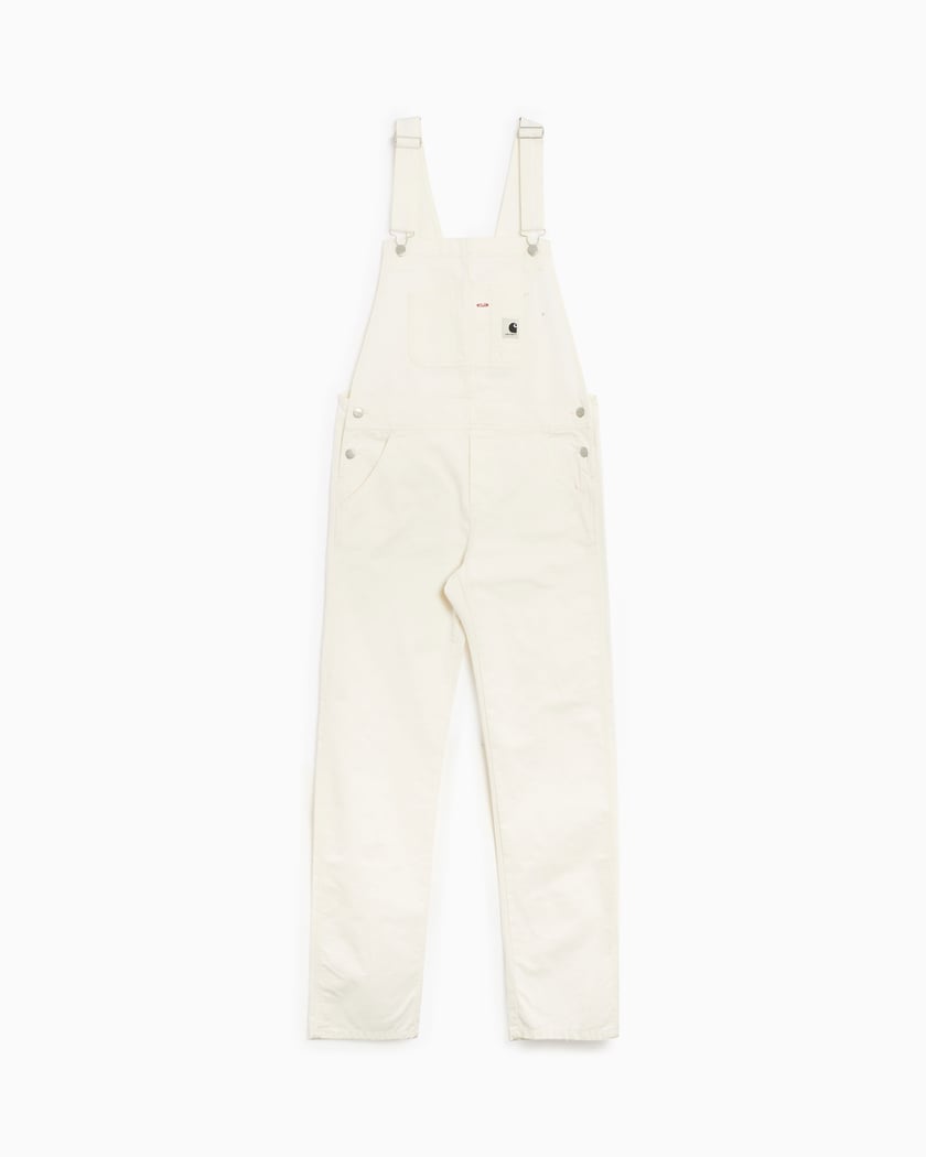 Carhartt WIP Bib Women's Straight Overall Blanco I026561