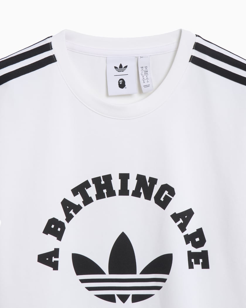 Adidas Originals x BAPE Men's T-Shirt Men's T-Shirt White