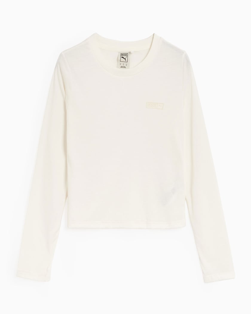 Puma x Rosé Long-Sleeved Slim Women's T-Shirt White 633805