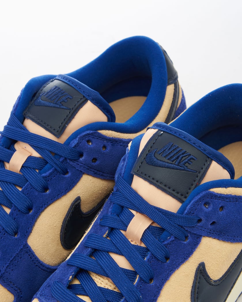 Nike Women s Dunk Low LX Blue Suede Blue DV7411 400 FOOTDISTRICT