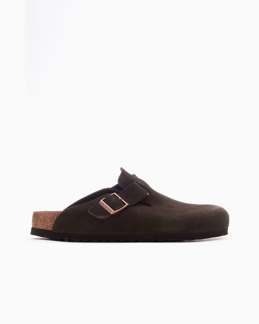 BIRKENSTOCK 1029267ARIZONABIGBUCKLELAVANDER 関税送料込 BIRKENSTOCK BOSTON SOFT FOOTBED SUEDE ( REGULAR FIT ) BLACK