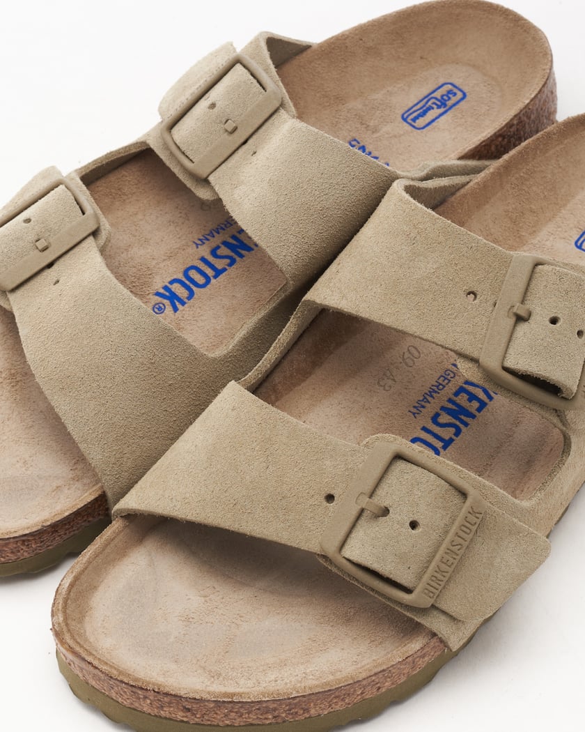 Suede footbed store