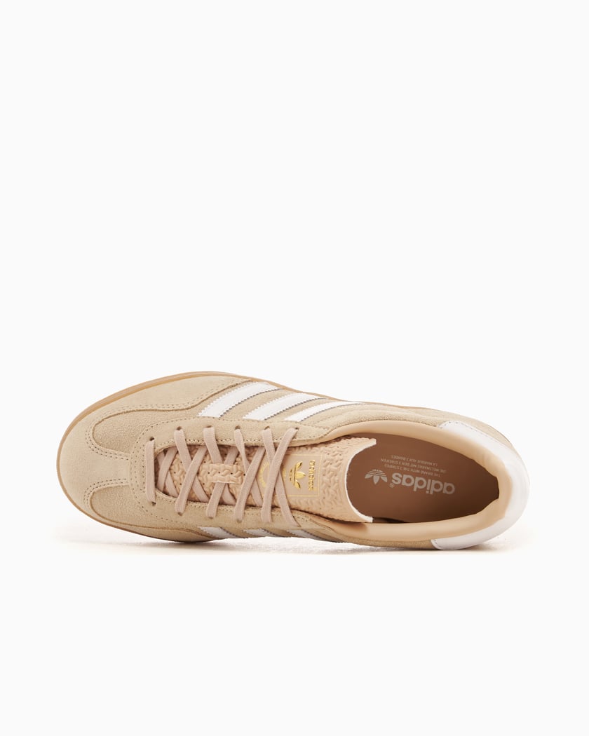 adidas Originals Women s Gazelle Indoor Beige IH5482 FOOTDISTRICT
