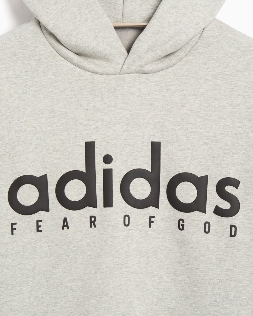 adidas Fear of God パーカー　バックロゴ Fear Of God Adidas X Logo Hoodie in Black for Men | Lyst