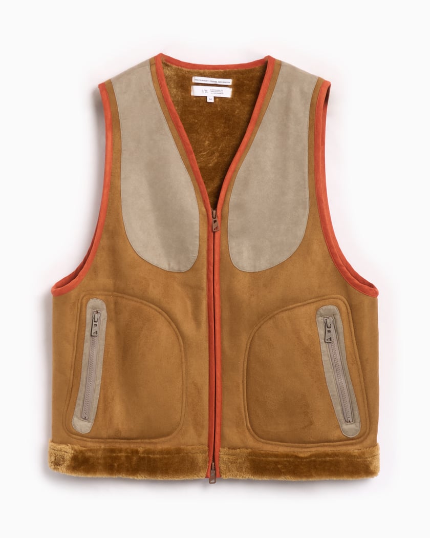Sheepskin waistcoat hotsell
