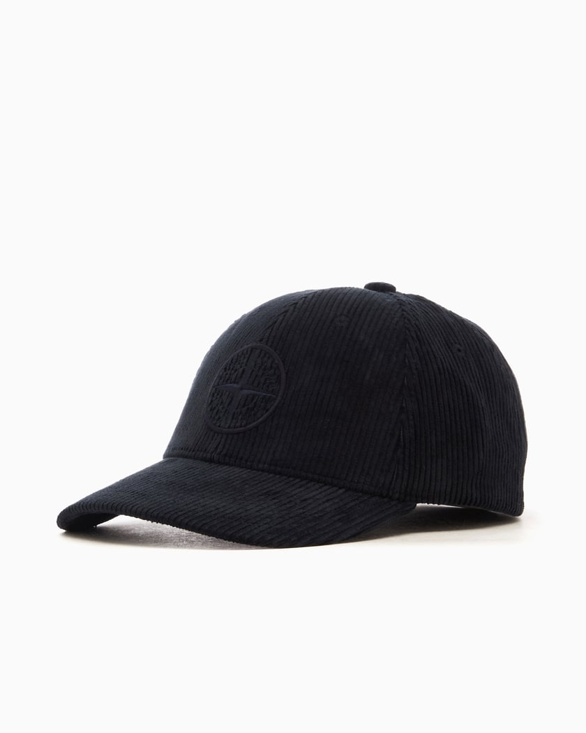 Stone Island Unisex Logo Cap Blue 811599662 V0020 FOOTDISTRICT