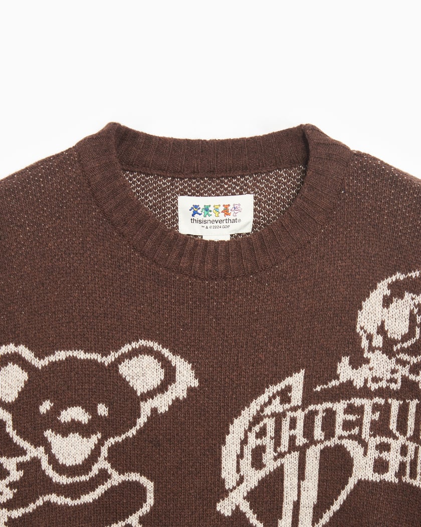 Grateful Dead x WDS Dead Bear Knit – WIND AND SEA