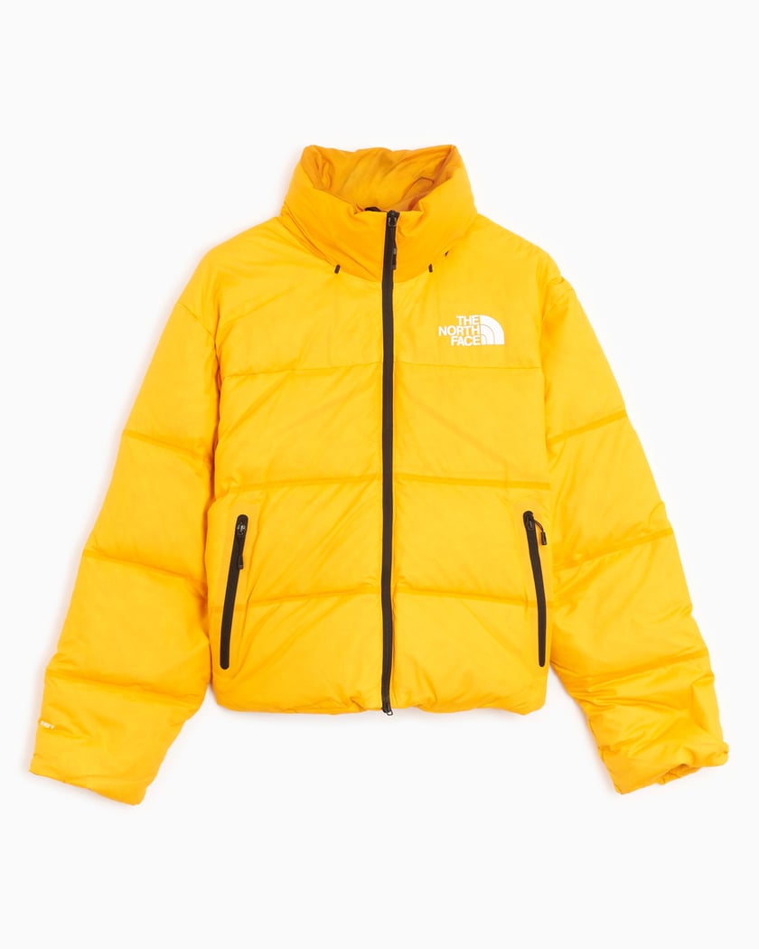 The north face yellow nuptse outlet