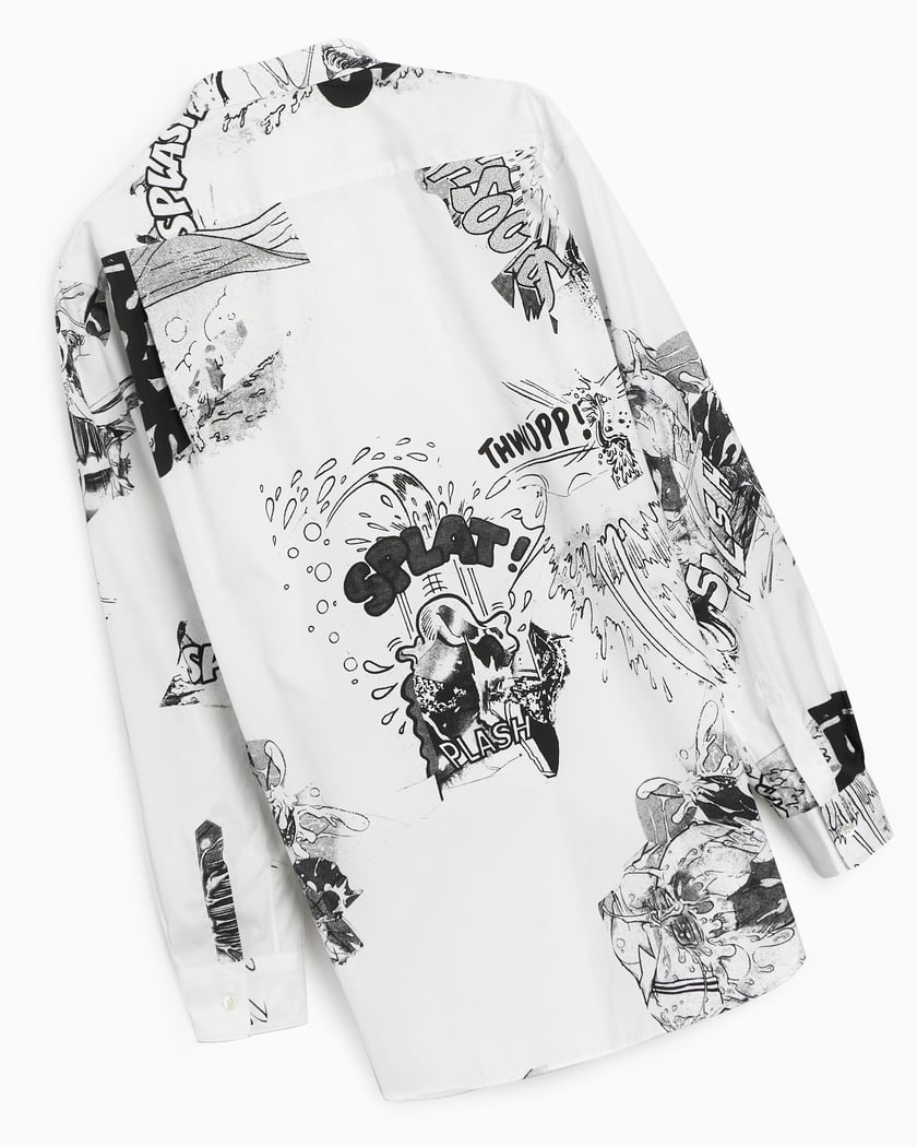 Comme Des Garçons Shirt x Christian Marclay Men's Woven Shirt