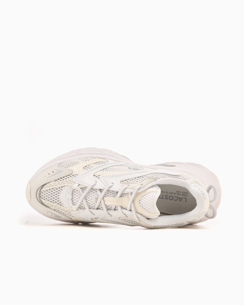 LACOSTE WHITE/BLUE MENS SHOE L001 MID 123 7-45SMA0027042 | eBay