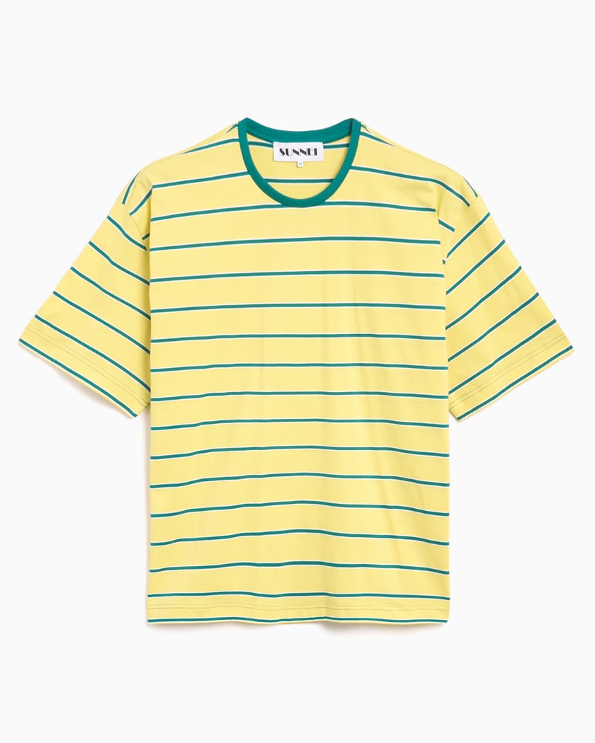Sunnei Over Men's T-Shirt Men's T-Shirt Yellow RTWXJER008