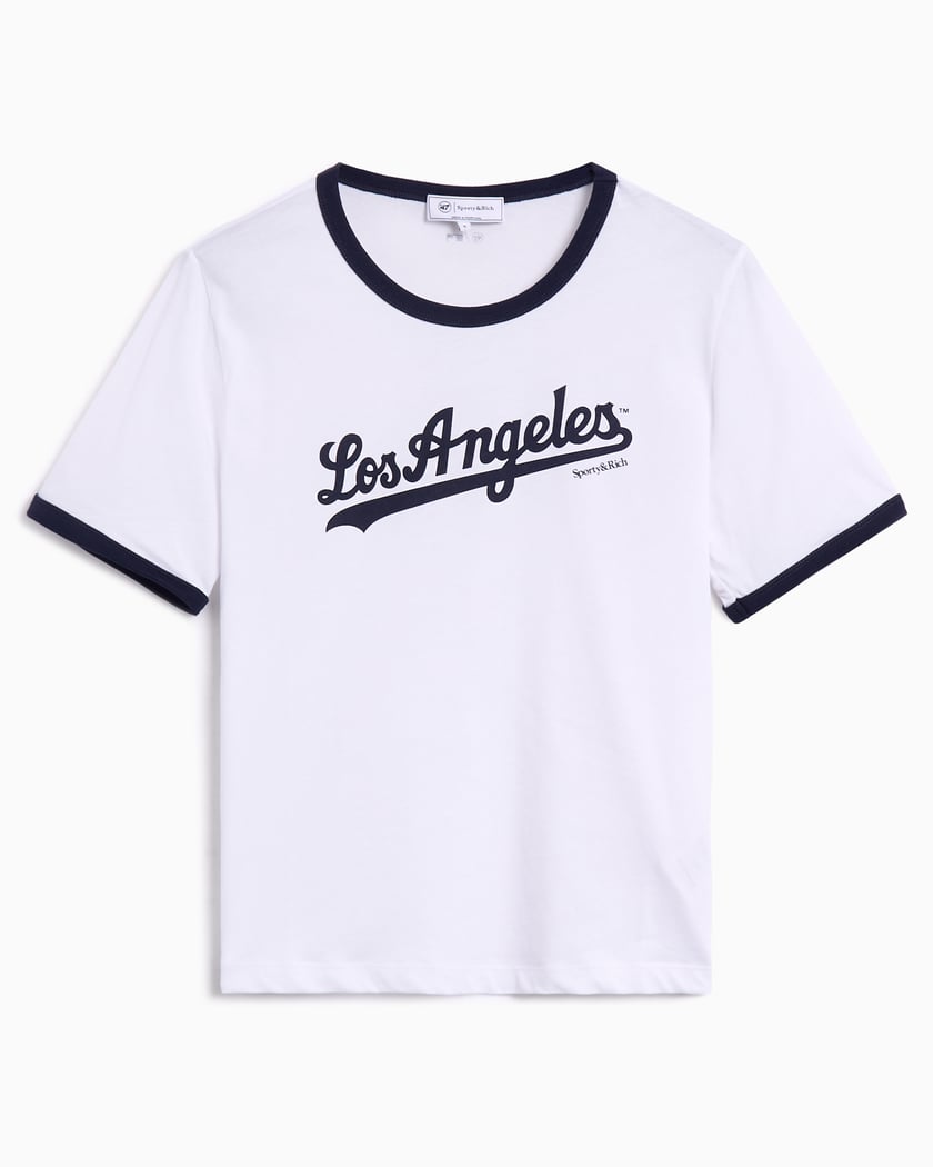 Camiseta Sporty Rich Dodgers LA para mujer Blanco