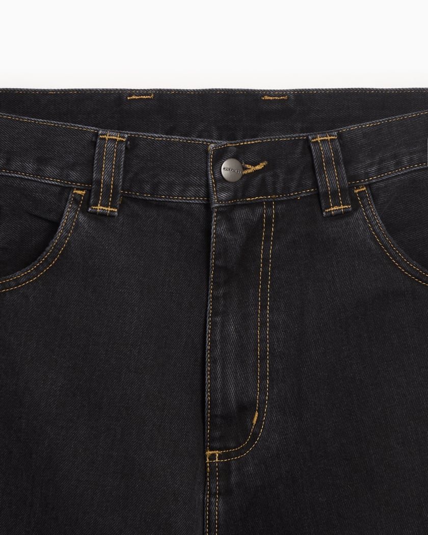 Carhartt WIP Brandon Unisex Pants Black I031246-8906 Carhartt WIP Brandon Unisex Pants Black I031246-8906