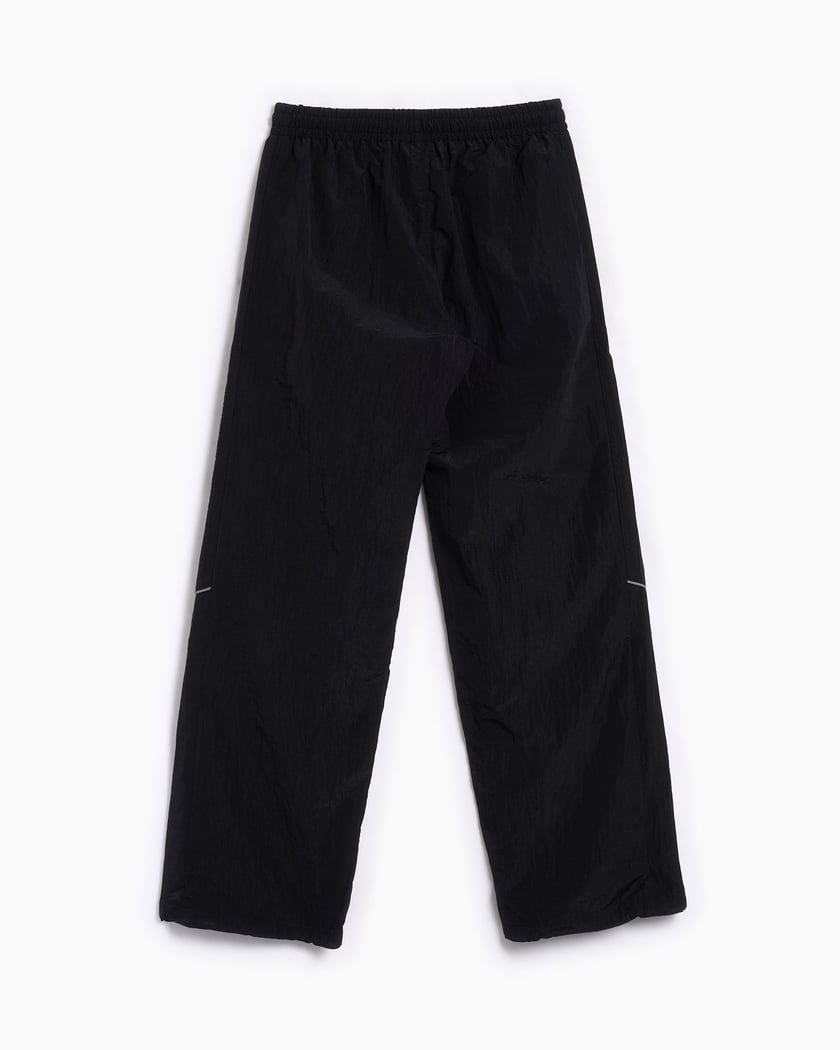 00s adidas nylon wide pants y2k teck 黒 M 00's Adidas Black Windpants Tracksuit Bottom Track Pants